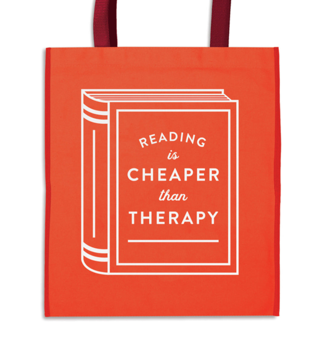 Reading is Cheaper than Therapy Bag