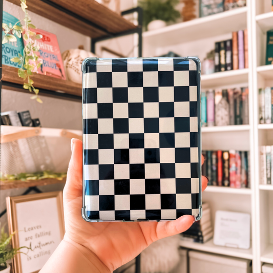 Moody Checkered Kindle Insert