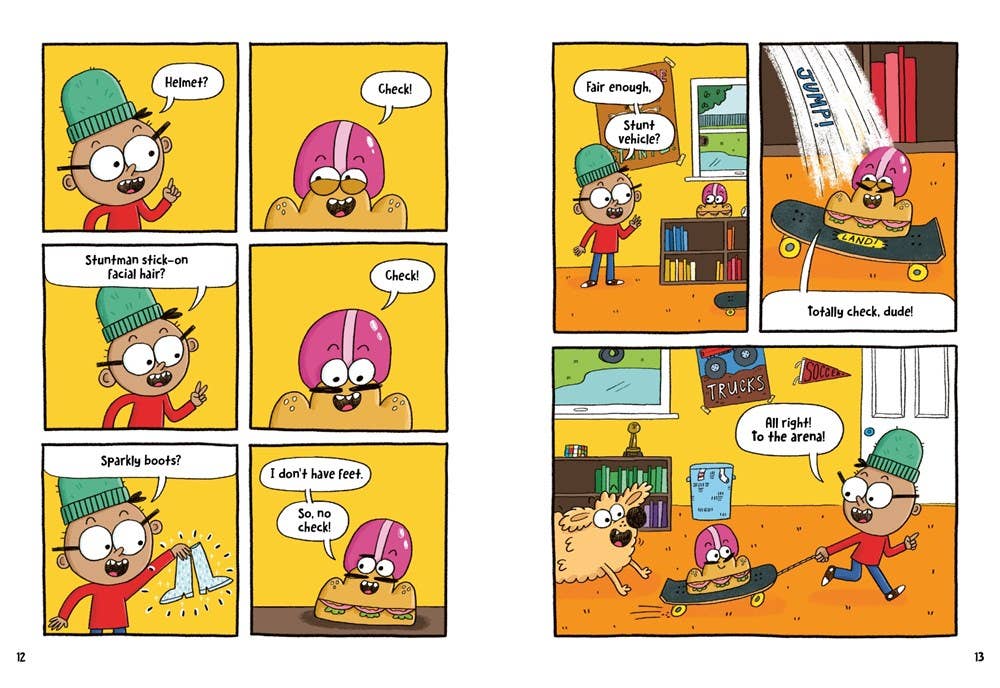 Lunch Buddies: Stunt Sandwich Superstar : Daniel Wiseman