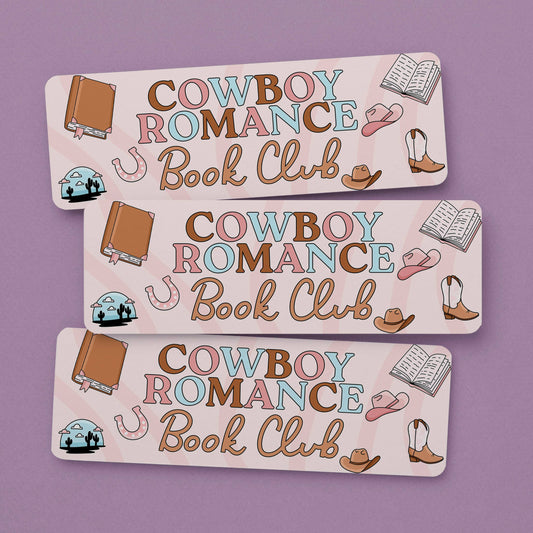Bookmark Cowboy Romance Book Club