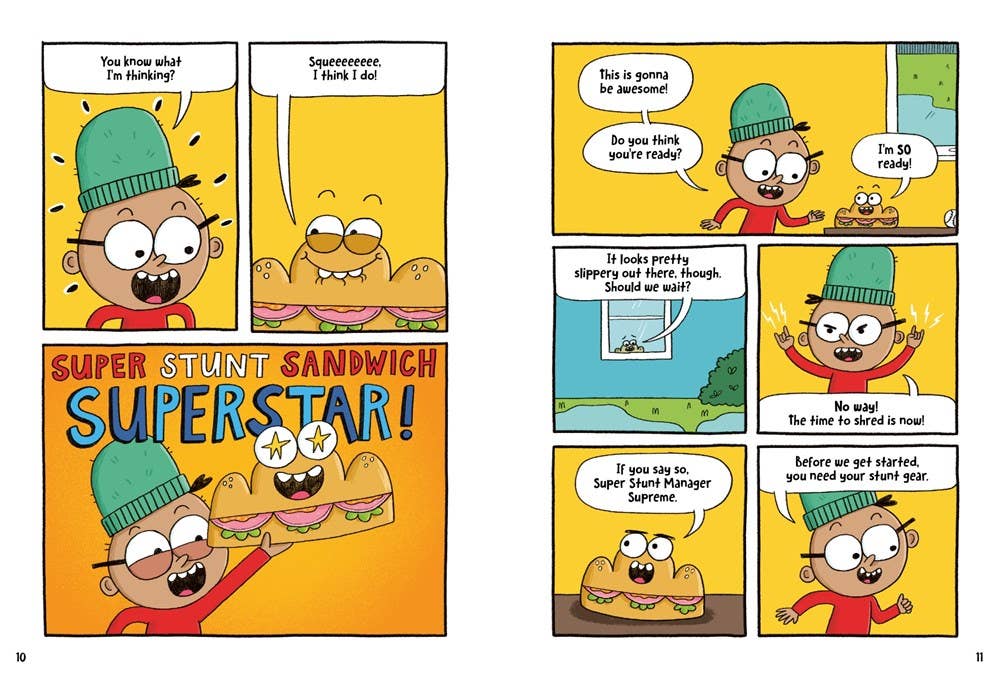 Lunch Buddies: Stunt Sandwich Superstar : Daniel Wiseman