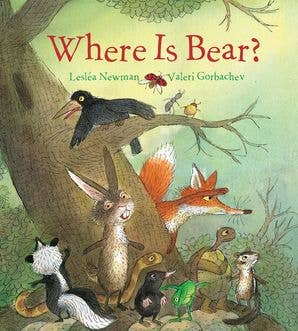 Where Is Bear? Padded Board Book: Lesléa Newman