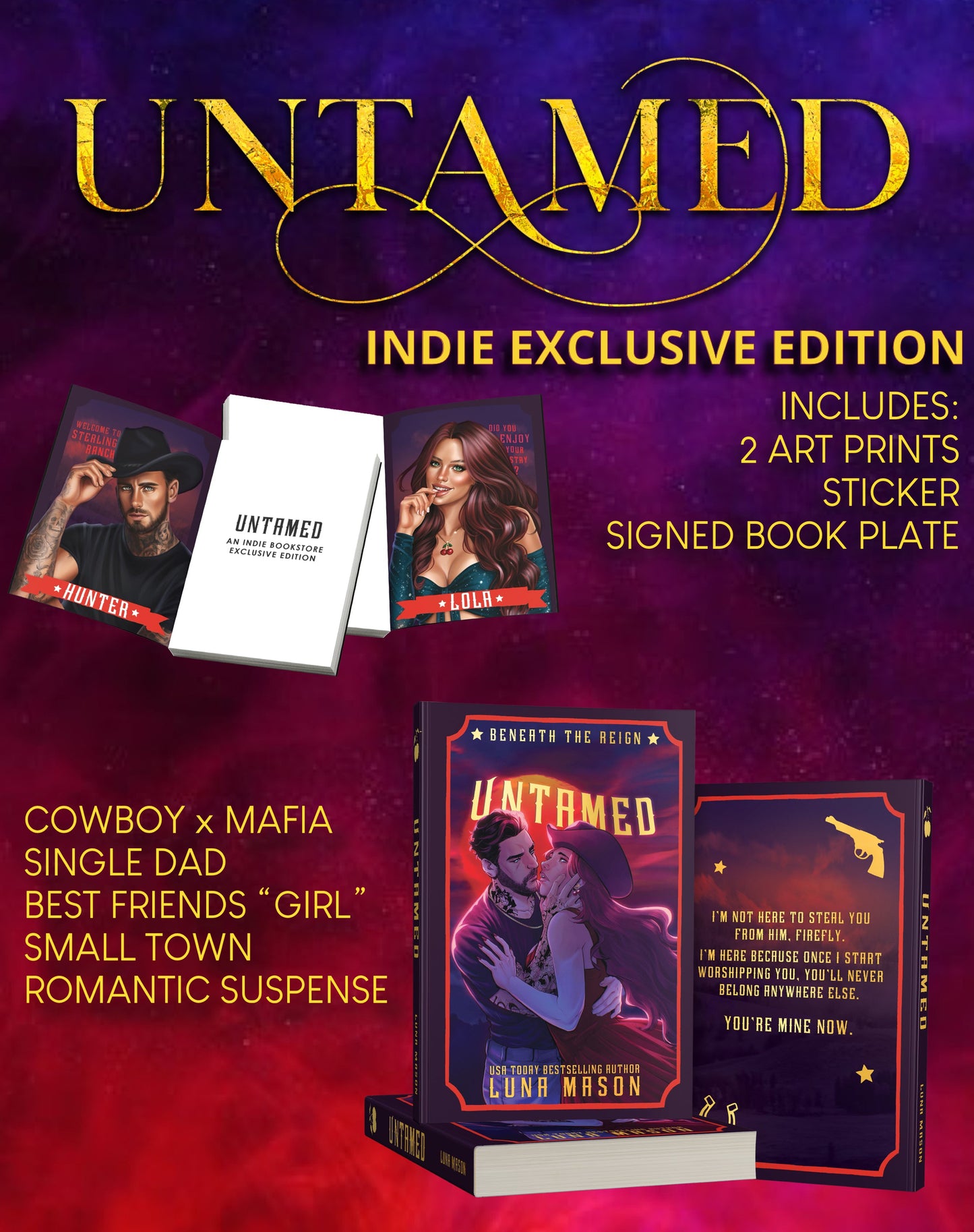 Untamed Pre-Order: Indie Bookstore Exclusive